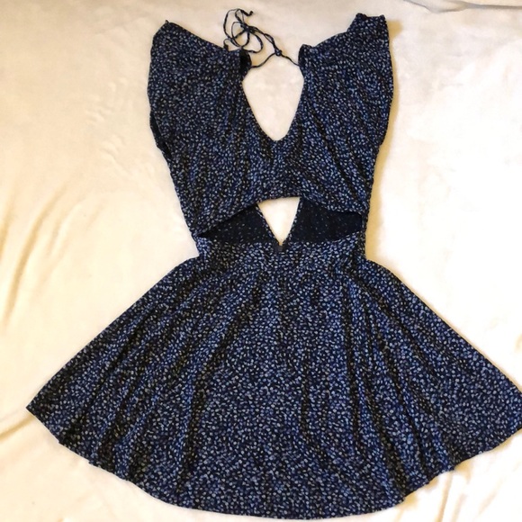 Denim & Supply Ralph Lauren Dresses & Skirts - Super cute Ralph Lauren midriff cut out blue dress